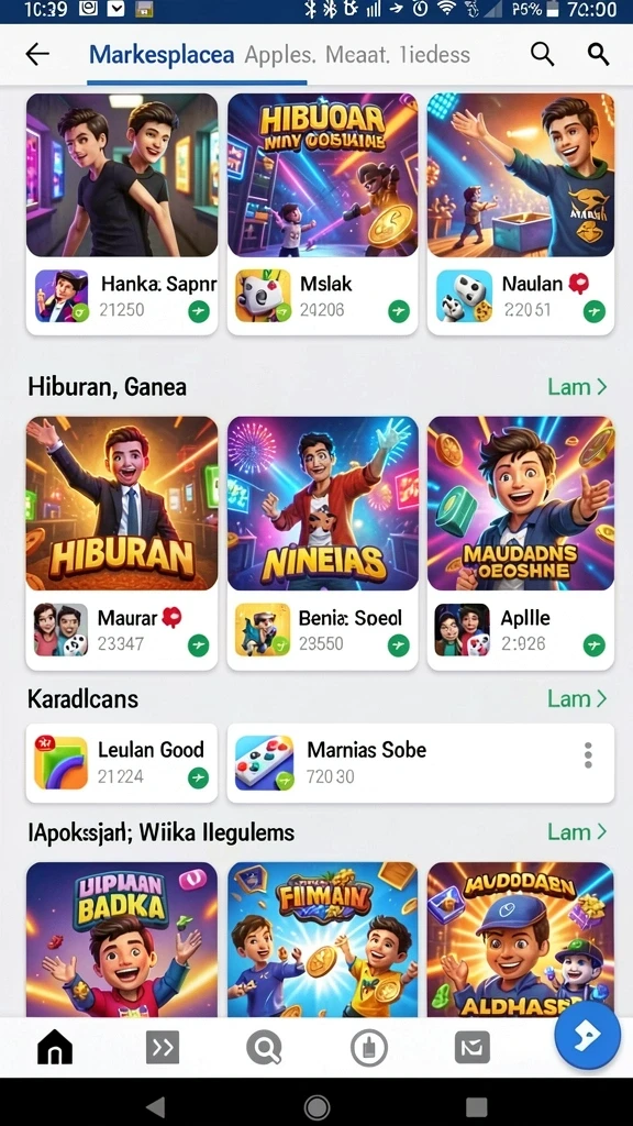 berkah6 - Tampilan antarmuka yang user-friendly dan intuitif.